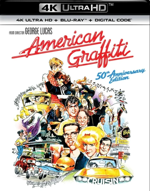 American Graffiti 4K 1973 poster
