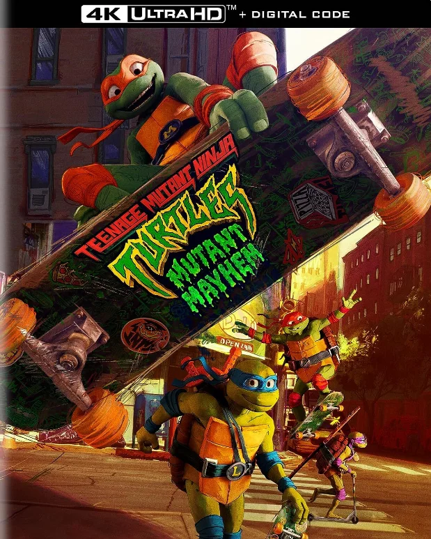 Teenage Mutant Ninja Turtles: Mutant Mayhem 4K 2023 poster
