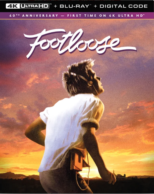 Footloose 4K 1984 poster