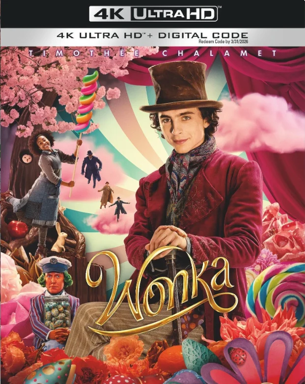 Wonka 4K 2023 poster