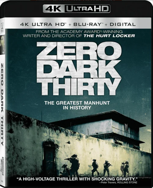 Zero Dark Thirty 4K 2012 poster