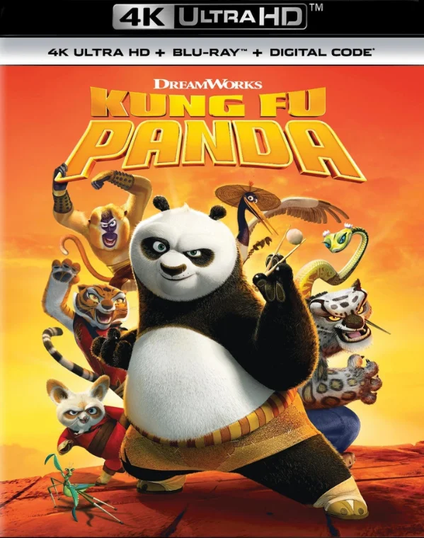 Kung Fu Panda 4K 2008 poster