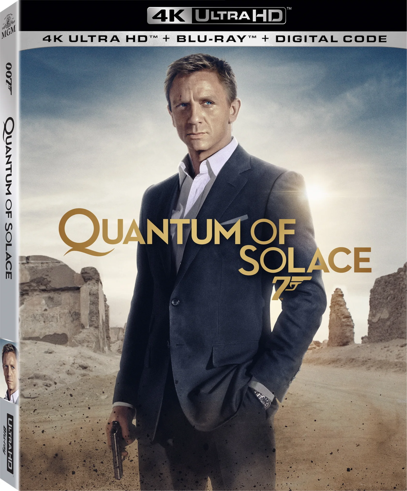 James Bond 007: Ein Quantum Trost 4K 2008