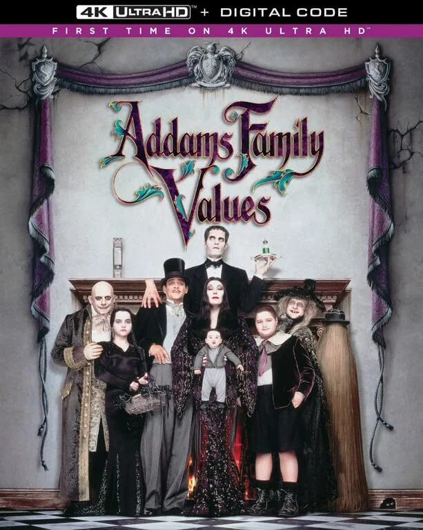 Die Addams Family in verrückter Tradition 4K 1993 poster