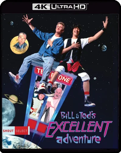 Bill & Teds verrückte Reise durch die Zeit 4K 1989 poster