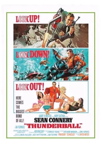 Feuerball 4K 1965 poster
