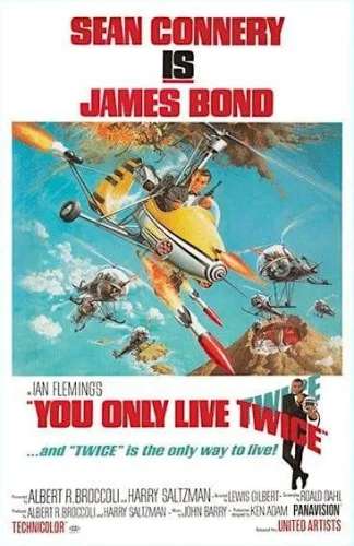 Man lebt nur zweimal 4K 1967 poster
