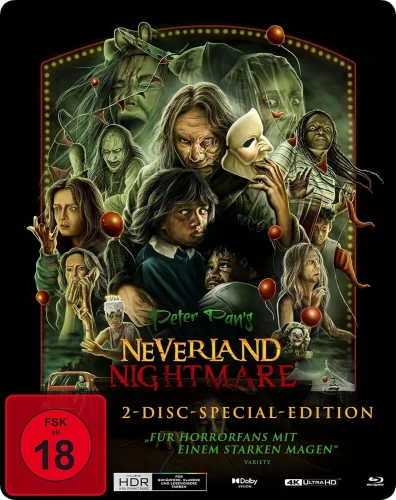 Peter Pan's Neverland Nightmare 4K 2025 poster