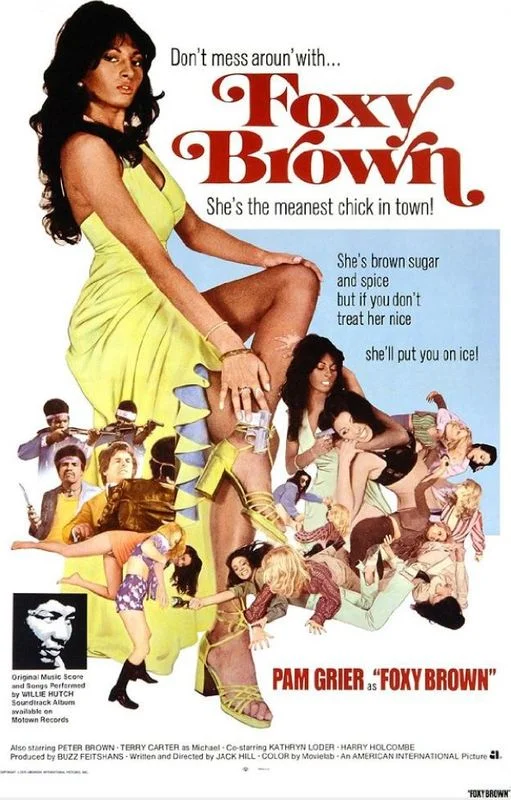 Foxy Brown 4K 1974 poster