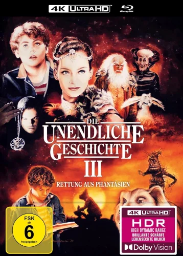 Die unendliche Geschichte III - Rettung aus Phantasien 4K 1994 poster