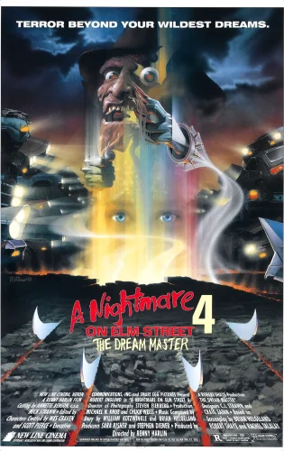 Nightmare on Elm Street 4 4K 1988 poster