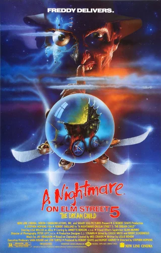 Nightmare on Elm Street 5 - Das Trauma 4K 1989 poster