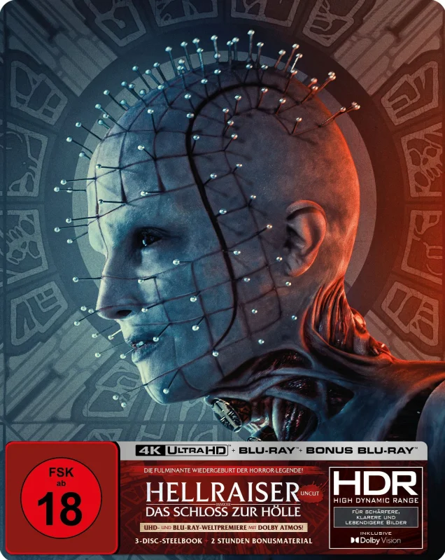Hellraiser - Das Schloss zur Hölle 4K 2022 poster