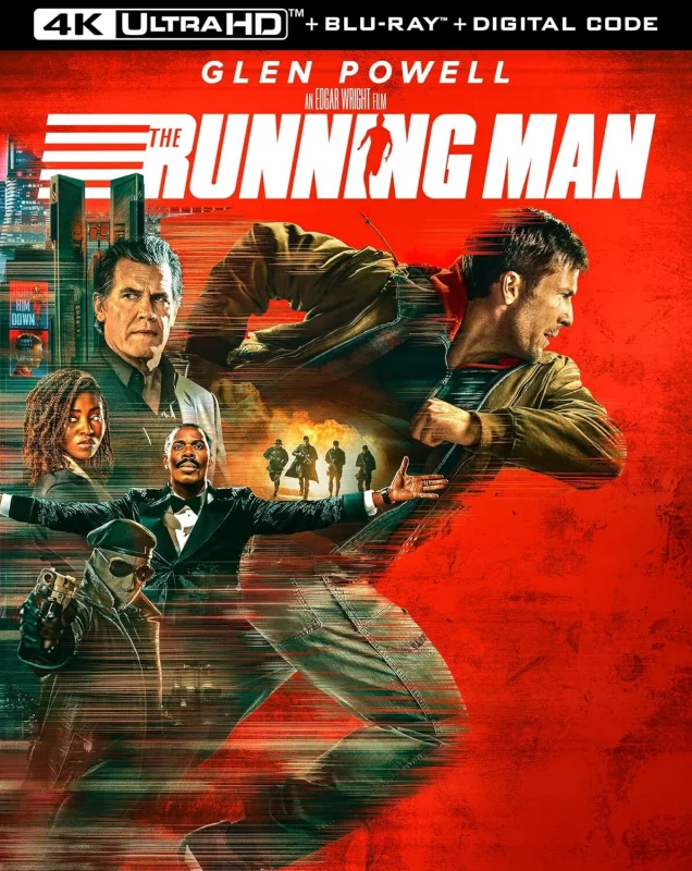 The Running Man 4K 2025 poster