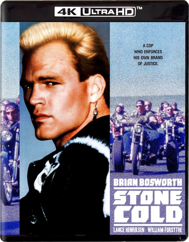 Stone Cold - Kalt wie Stein 4K 1991 poster