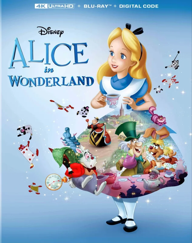 Alice im Wunderland 4K 1951 poster