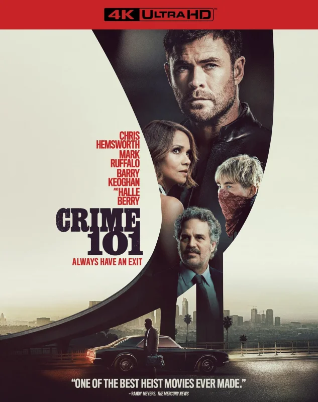 Crime 101 4K 2026 poster