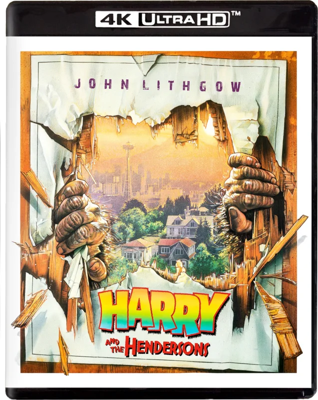 Bigfoot und die Hendersons 4K 1987 poster