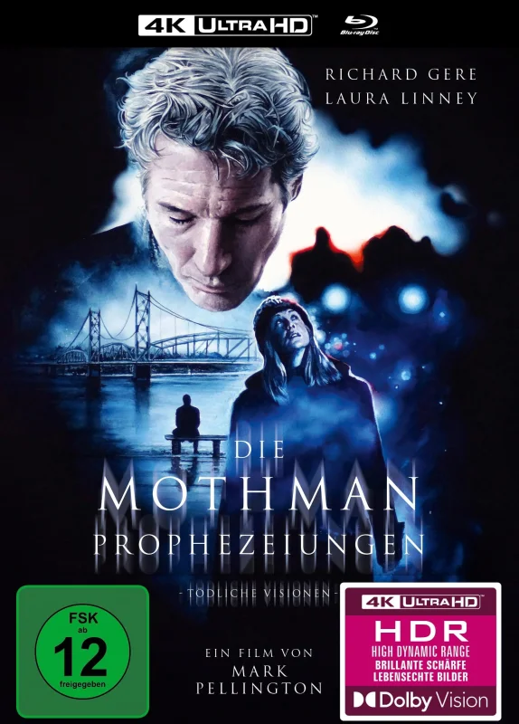 The Mothman Prophecies - Tödliche Visionen 4K 2002 poster