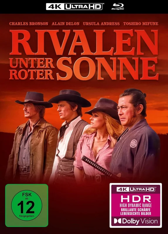 Rivalen unter roter Sonne 4K 1971 poster